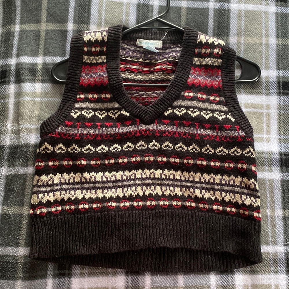 knitting crop top